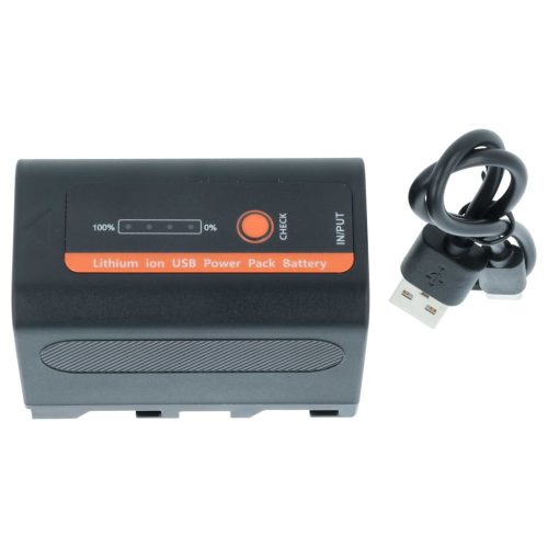 2x Battery replaces Sony NP-F950, NP-F930/B, NP-F950/B, NP-F930, NP-F750, NP-F960 - 4000mAh, 7.4V, Li-Ion