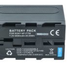 2x Battery replaces Sony NP-F950, NP-F930/B, NP-F950/B, NP-F930, NP-F750, NP-F960 - 4000mAh, 7.4V, Li-Ion