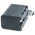 2x Battery replaces Sony NP-F950, NP-F930/B, NP-F950/B, NP-F930, NP-F750, NP-F960 - 4000mAh, 7.4V, Li-Ion