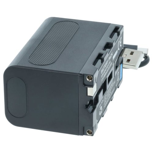 2x Battery replaces Sony NP-F950, NP-F930/B, NP-F950/B, NP-F930, NP-F750, NP-F960 - 4000mAh, 7.4V, Li-Ion