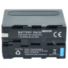 2x Battery replaces Sony NP-F950, NP-F930/B, NP-F950/B, NP-F550, NP-F930, NP-F750 - 6000mAh, 7.4V, Li-Ion