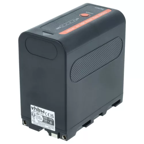 2x Battery replaces Sony NP-F950, NP-F930/B, NP-F950/B, NP-F550, NP-F930, NP-F750 - 6000mAh, 7.4V, Li-Ion