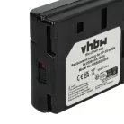 VHBW Videokamera Akku BN-V65U, BN-V50U, BN-V25U, BN-V22U - 2000 mAh 6 V NiMH