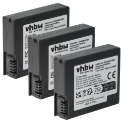   VHBW Video Camera Battery NP-FF51, NP-FF50 - 700 mAh 7.4 V Li-Ion
