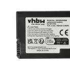 VHBW Video Camera Battery NP-FF51, NP-FF50 - 700 mAh 7.4 V Li-Ion
