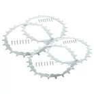 VHBW Spikes Gardena SILENO city 250, 400, 500, 250 Smart for Robot Mower - Stainless Steel, 24 Teeth