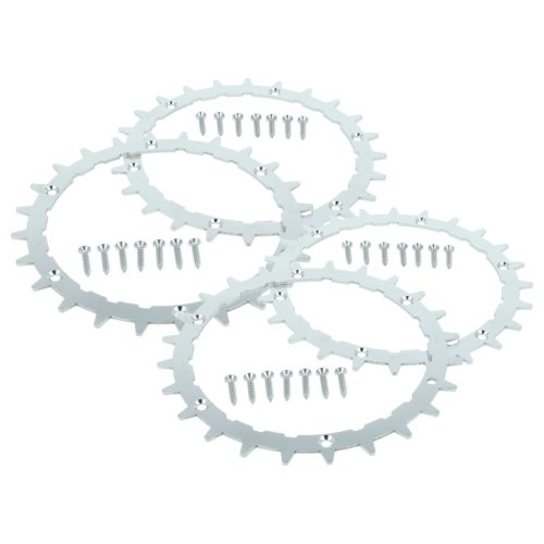 VHBW Robotic Lawn Mower Spikes Bosch Indego 350, 400, M+ 700, S 500 - Stainless steel, 24 teeth