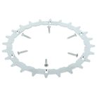 VHBW Robotic Lawn Mower Spikes Bosch Indego 350, 400, M+ 700, S 500 - Stainless steel, 24 teeth