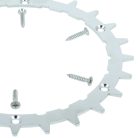 VHBW Robotic Lawn Mower Spikes Bosch Indego 350, 400, M+ 700, S 500 - Stainless steel, 24 teeth