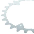 VHBW Spikes for Husqvarna Automower 320, 420, 430X, 450X Robot Mower - Stainless Steel, 24 Teeth