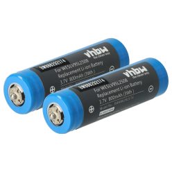   VHBW Shaver Battery WES8163L2505, WESLV95L2508, WESLV95L2509 - 800 mAh 3.7 V Li-Ion