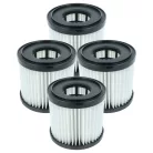 VHBW Vacuum Cleaner Filter HAVF01 for Ryobi Vacuum - 4 pcs