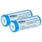 VHBW Flashlight Battery Ledlenser 501002, 04058205009263, 26650 - 5000 mAh 3.7 V Li-Ion