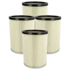 VHBW Vacuum Cleaner Filter 6.904-325.0, 6.904-048.0 - 4 pcs