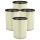 VHBW Vacuum Cleaner Filter 6.904-325.0, 6.904-048.0 - 4 pcs