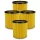 VHBW Vacuum Cleaner Filter 6.414-354.0, 6.414-335.0 - 4 pcs