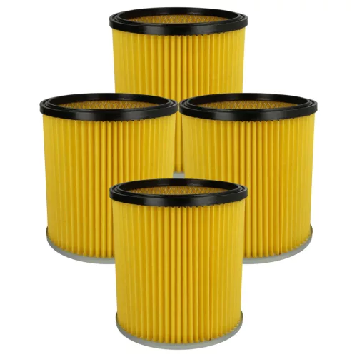 VHBW Vacuum Cleaner Filter 6.414-354.0, 6.414-335.0 - 4 pcs