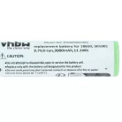 VHBW Flashlight Battery Ledlenser 501001 - 3000 mAh 3.7 V Li-Ion