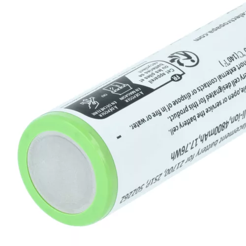 VHBW Flashlight Battery 2S1P, 502262 - 4800 mAh 3.7 V Li-Ion