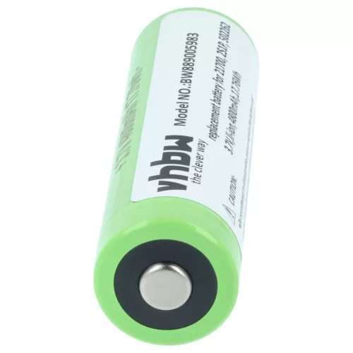 VHBW Flashlight Battery 2S1P, 502262 - 4800 mAh 3.7 V Li-Ion