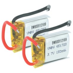 VHBW Modellbauer Akku JJRC 651723 - 150 mAh 3,7 V Li-Polymer