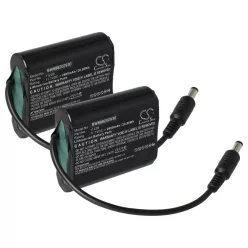   VHBW Motorcycle Glove Battery Venture Heat 1122B - 2600 mAh 11.1 V Li-Ion