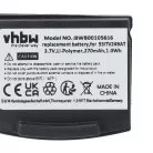 VHBW Kabelloses Headset Akku 93ITV24BAT - 270 mAh 3,7 V Li-Polymer