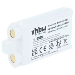   VHBW Wireless System Battery for Shure SB903 Replacement for Shure Devices - 1200 mAh 3.7 V Li-Ion