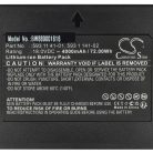 VHBW Battery Husqvarna 529 60 68-02, 529 60 68-01 - 4000 mAh 18 V Li-Ion