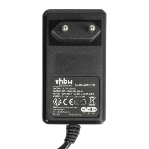 VHBW Adapter Set Gardena 00057-98.251.01, Husqvarna 579 82 51-03 - 36.4 W