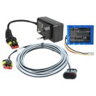 VHBW Battery, Low voltage cable and Power adapter for Husqvarna Automower