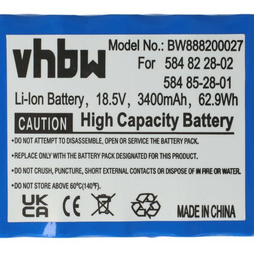 VHBW Battery and Charger Set 4065705762024 - 3400 mAh