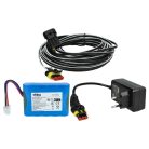 VHBW Lawn Mower Battery and Charger Gardena 00057-98.251.01 - 3000 mAh 18.5 V Li-Ion