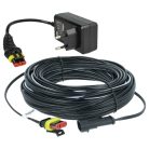 VHBW Alacsony feszültségű kábel és hálózati adapter Gardena Sileno City-hez - 28 V, 1300 mA