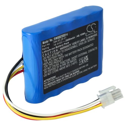 VHBW Robotic Lawn Mower Battery and Charger for Husqvarna Automower - 2600 mAh 20 m cable