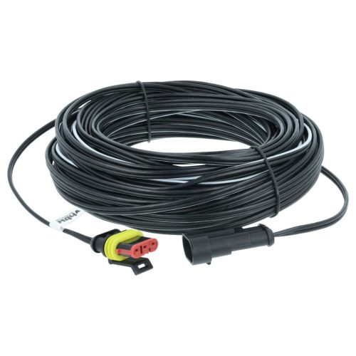 VHBW Battery, Low Voltage Cable and Power Adapter for Husqvarna Automower - 3400 mAh