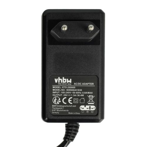 VHBW Battery, Low Voltage Cable and Power Adapter for Husqvarna Automower - 3400 mAh