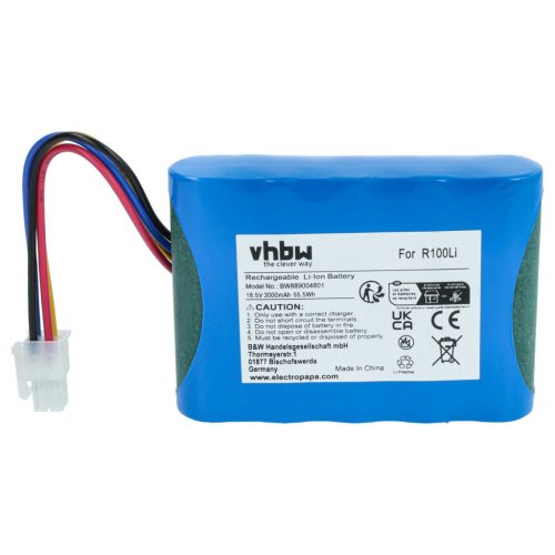 VHBW Battery and Charger for Husqvarna Automower - 3000 mAh