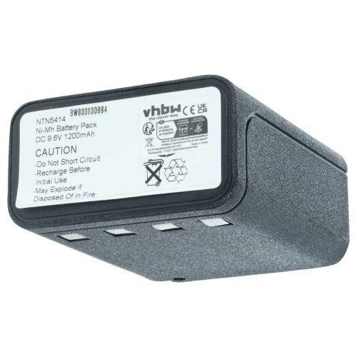 VHBW Radio Akku BNH-5447TIC, BU32H1-A - 1200 mAh 9,6 V NiMH