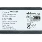 VHBW Radio Akku BNH-5447TIC, BU32H1-A - 1200 mAh 9,6 V NiMH