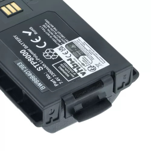 VHBW Radio Akku 300-01174, 300-01175, 300-00635, 300-00631, 300-00634 - 3300 mAh 7,4 V Li-Ion