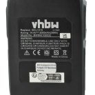 VHBW Battery and Charger for Hitachi EBL1430, BCL1430, BCL1415 - 2000 mAh 14.4 V Li-Ion