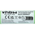 VHBW Elektrorasierer Akku Philips 4222-036-11290, 4222-036-06410, 036-11290 - 2040 mAh 3,7 V Li-Ion