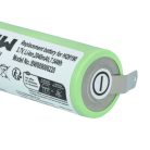VHBW Elektrorasierer Akku Philips 4222-036-11290, 4222-036-06410, 036-11290 - 2040 mAh 3,7 V Li-Ion