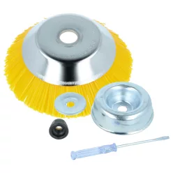   VHBW Nylon Weed Brush for Honda, Kawasaki, Makita, Stihl Tools - Ø 20 cm