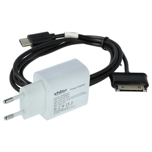 VHBW Töltőszett Samsung ECC1DPU, ECC1DPOUBE - 38 W