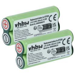   Electric Razor 2x Battery replaces Braun 31198189 - 800 mAh 2.4 V NiMH
