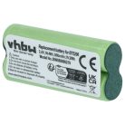 Elektrorasierer 2x Batterie ersetzt Braun 31198189 - 800 mAh 2.4 V NiMH