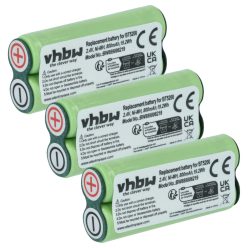   Electric Razor 3x Battery replaces Braun 31198189 - 800 mAh 2.4 V NiMH