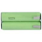 Elektrorasierer 5x Batterie ersetzt Braun 31198189 - 800 mAh 2.4 V NiMH
